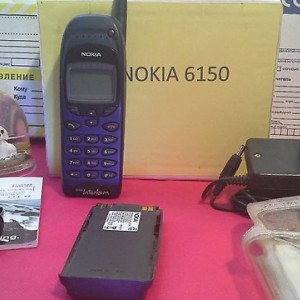 Nokia 6150 Blue retro 1998 г. с автокомплектом